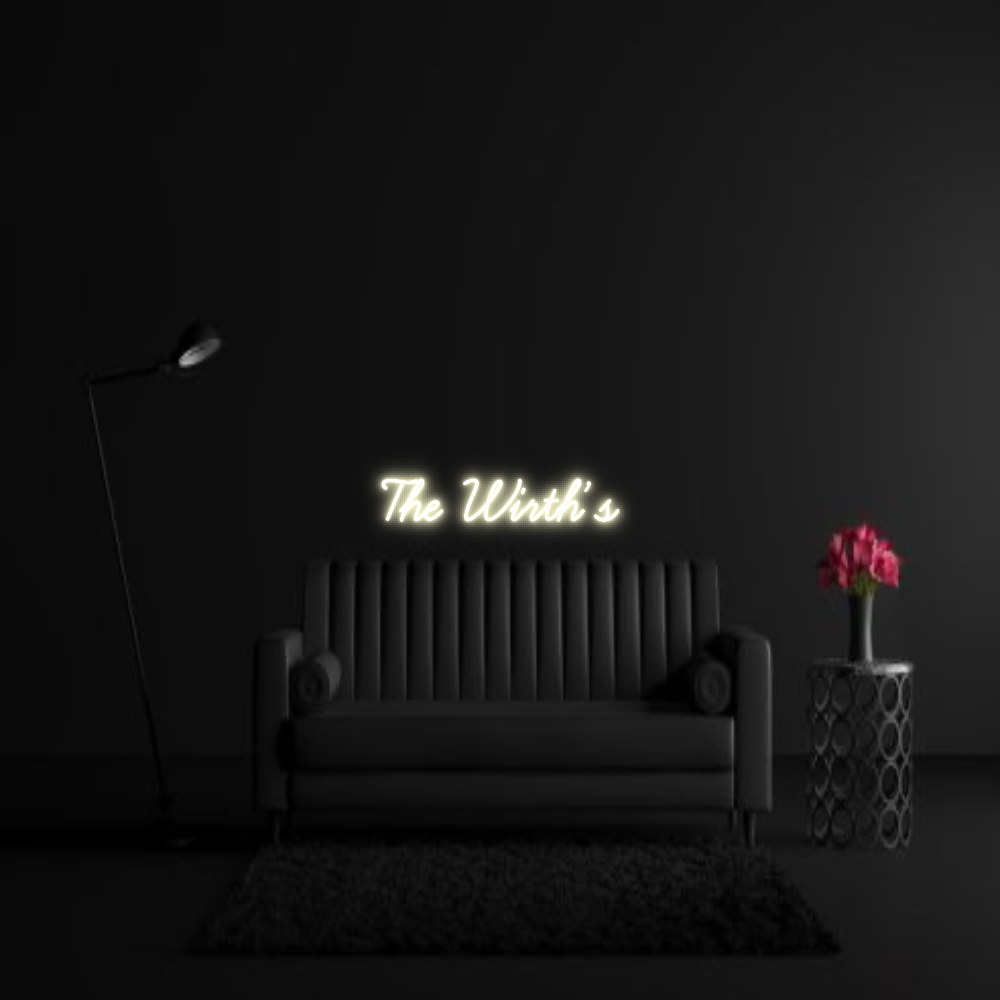 CREATE YOUR OWN WEDDING NEON SIGN The Wirth’s