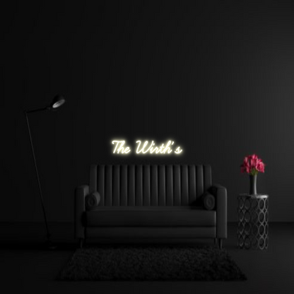 CREATE YOUR OWN WEDDING NEON SIGN The Wirth’s