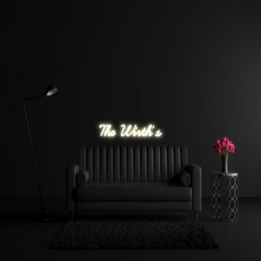 CREATE YOUR OWN WEDDING NEON SIGN The Wirth’s