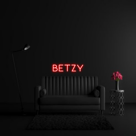 CREATE YOUR OWN WEDDING NEON SIGN BETZY