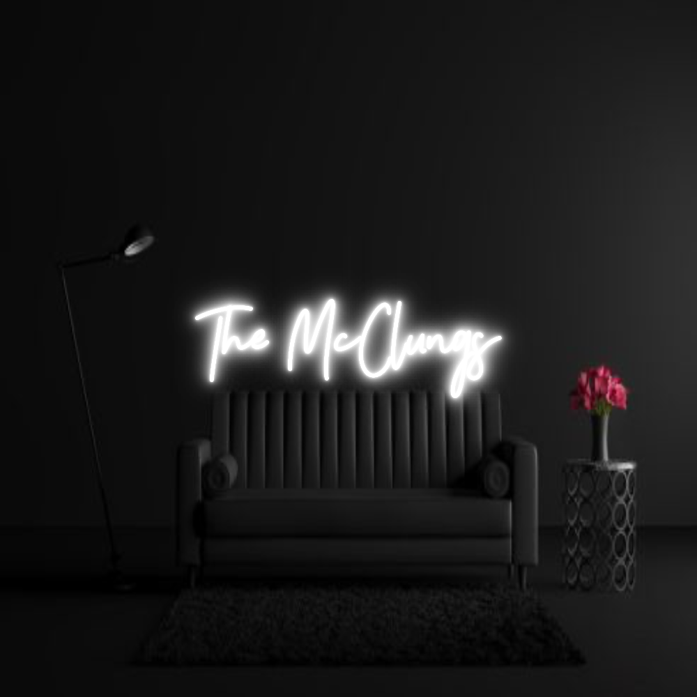 CREATE YOUR OWN WEDDING NEON SIGN The McClungs