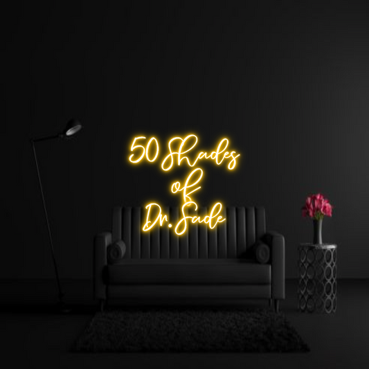 CREATE YOUR OWN WEDDING NEON SIGN  50 Shades 
...
