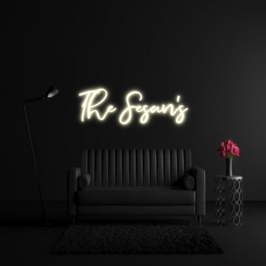 CREATE YOUR OWN WEDDING NEON SIGN The Sesan’s