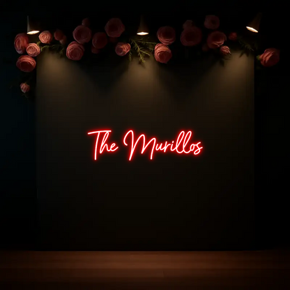 CREATE YOUR OWN WEDDING NEON SIGN The Murillos