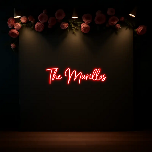 CREATE YOUR OWN WEDDING NEON SIGN The Murillos