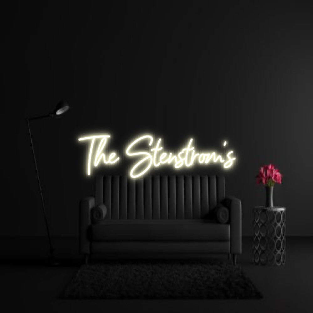 CREATE YOUR OWN WEDDING NEON SIGN The Stenstrom...