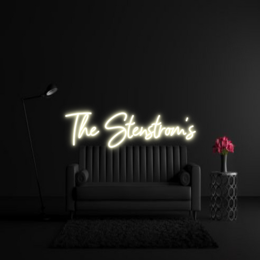 CREATE YOUR OWN WEDDING NEON SIGN The Stenstrom...