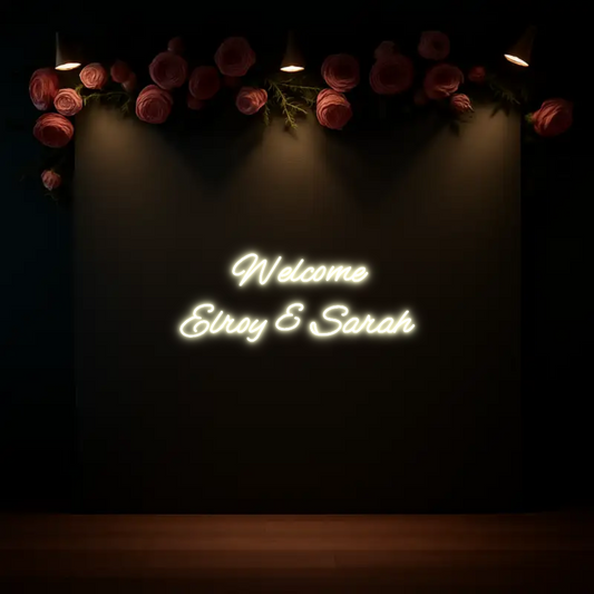 CREATE YOUR OWN WEDDING NEON SIGN       Welcome...