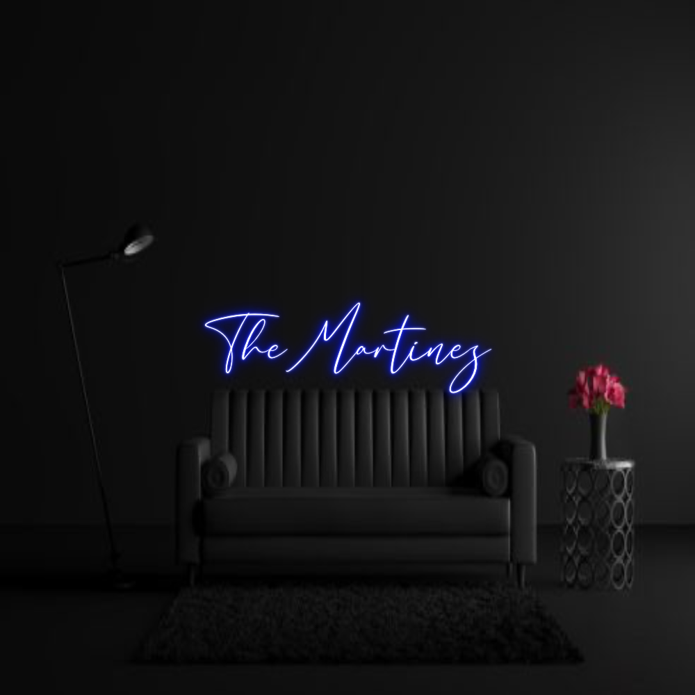 CREATE YOUR OWN WEDDING NEON SIGN The Martinez