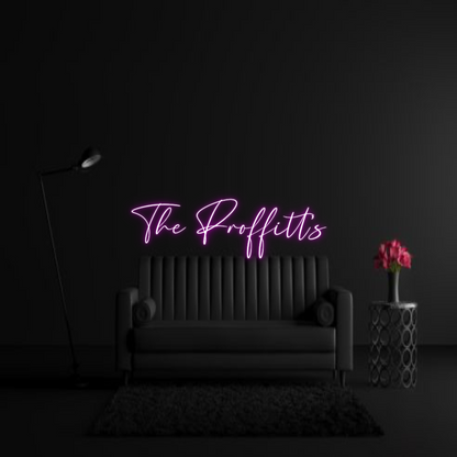 CREATE YOUR OWN WEDDING NEON SIGN The Proffitt’s