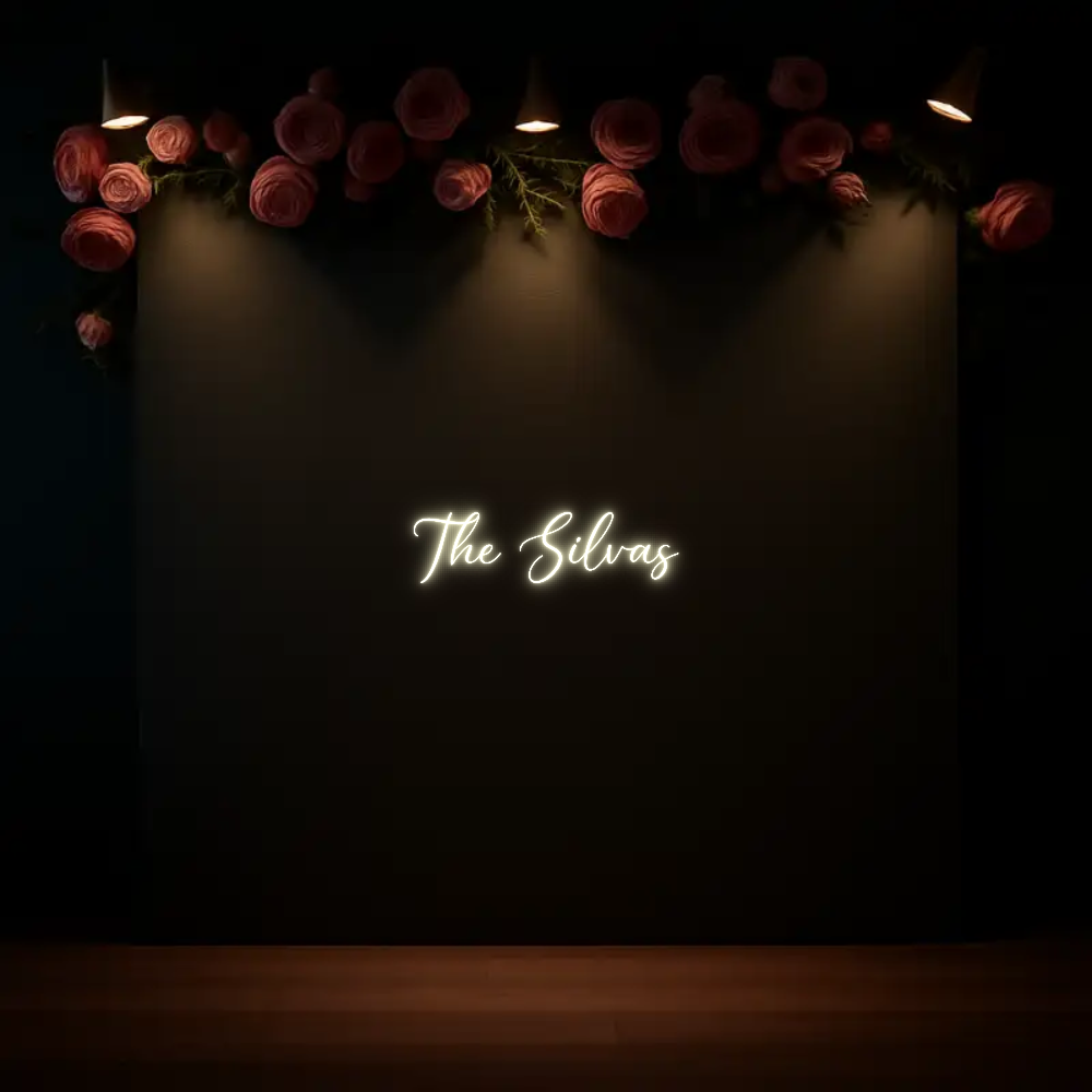 CREATE YOUR OWN WEDDING NEON SIGN The Silvas