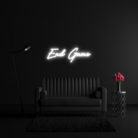 CREATE YOUR OWN WEDDING NEON SIGN End Game