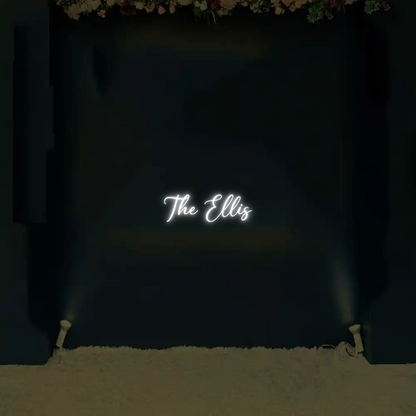 CREATE YOUR OWN WEDDING NEON SIGN The Ellis