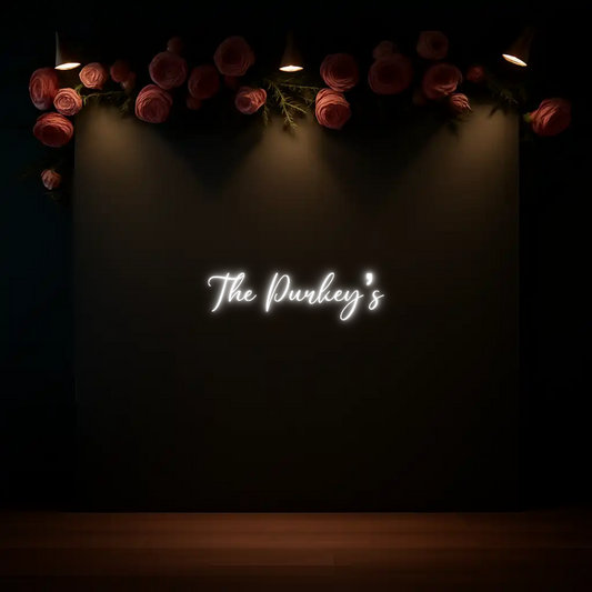 CREATE YOUR OWN WEDDING NEON SIGN The Purkey’s