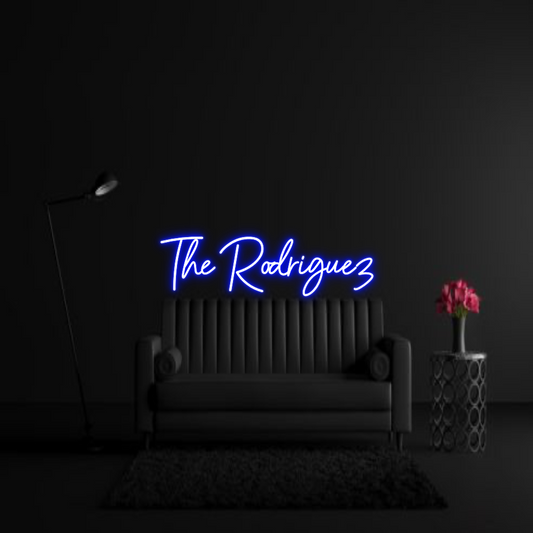 CREATE YOUR OWN WEDDING NEON SIGN The Rodriguez