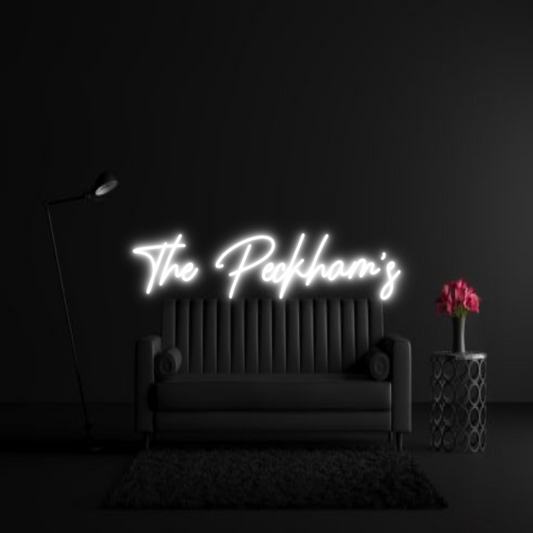 CREATE YOUR OWN WEDDING NEON SIGN The Peckham’s