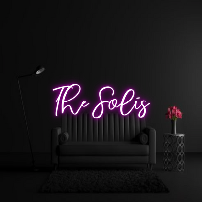 CREATE YOUR OWN WEDDING NEON SIGN The Solis