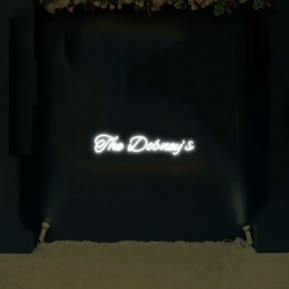 CREATE YOUR OWN WEDDING NEON SIGN The Dobney’s