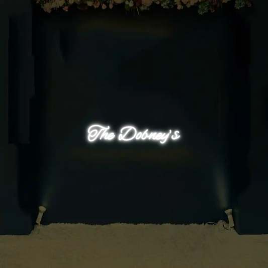 CREATE YOUR OWN WEDDING NEON SIGN The Dobney’s