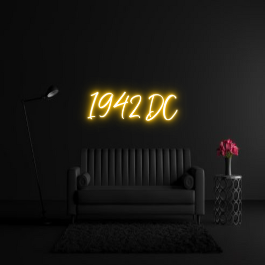 CREATE YOUR OWN WEDDING NEON SIGN 1942 DC