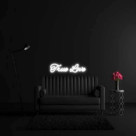 CREATE YOUR OWN WEDDING NEON SIGN True Love