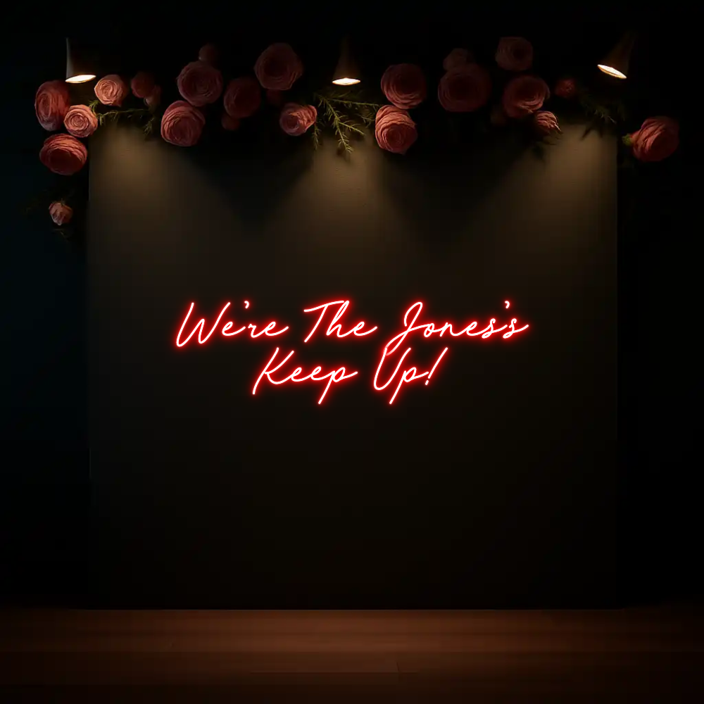 CREATE YOUR OWN WEDDING NEON SIGN We’re The Jon...