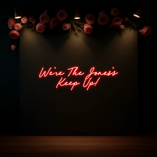 CREATE YOUR OWN WEDDING NEON SIGN We’re The Jon...