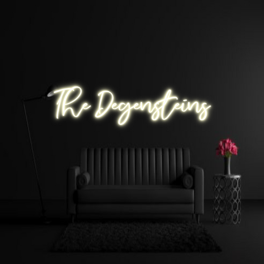 CREATE YOUR OWN WEDDING NEON SIGN The Degensteins