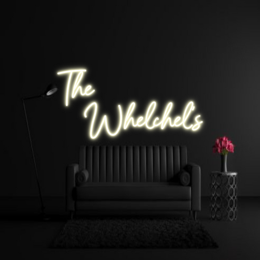 CREATE YOUR OWN WEDDING NEON SIGN The 
    Whe...