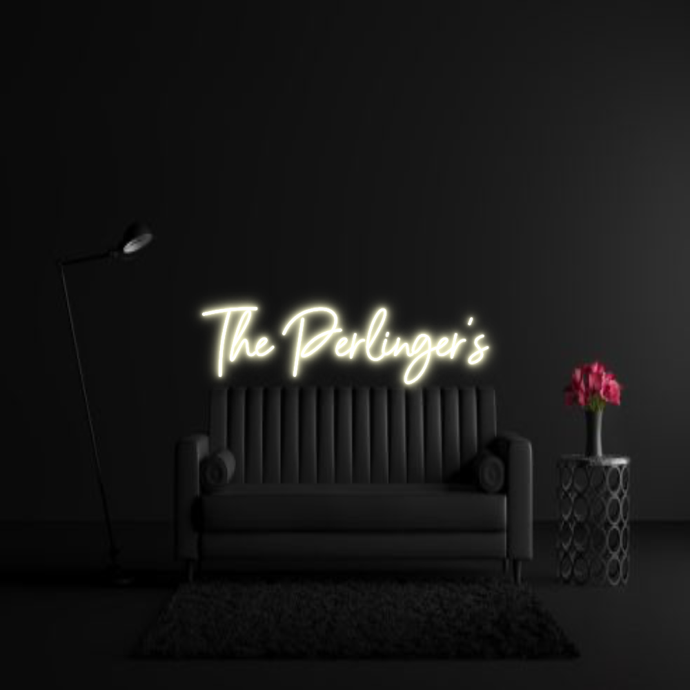 CREATE YOUR OWN WEDDING NEON SIGN The Perlinger’s