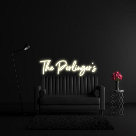 CREATE YOUR OWN WEDDING NEON SIGN The Perlinger’s