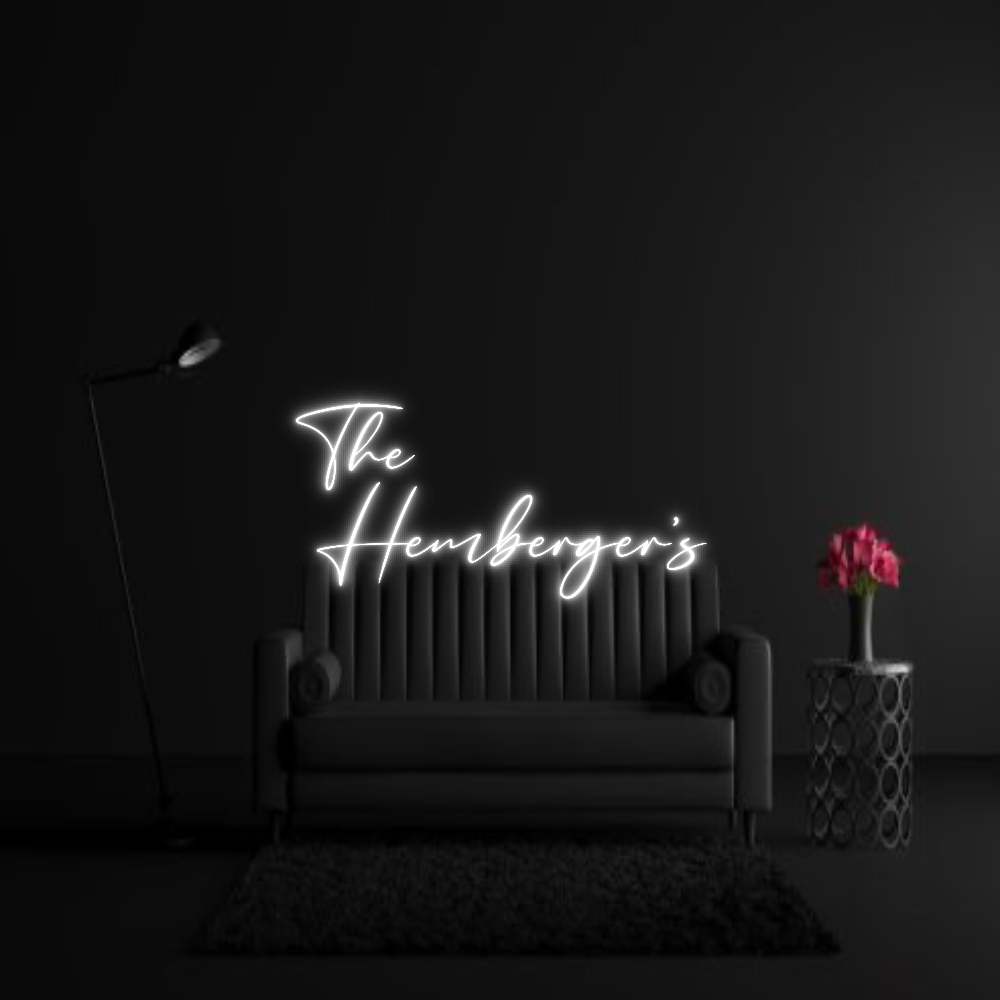 CREATE YOUR OWN WEDDING NEON SIGN The
 Hemberg...