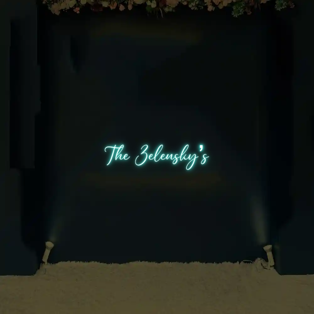 CREATE YOUR OWN WEDDING NEON SIGN The Zelensky’s