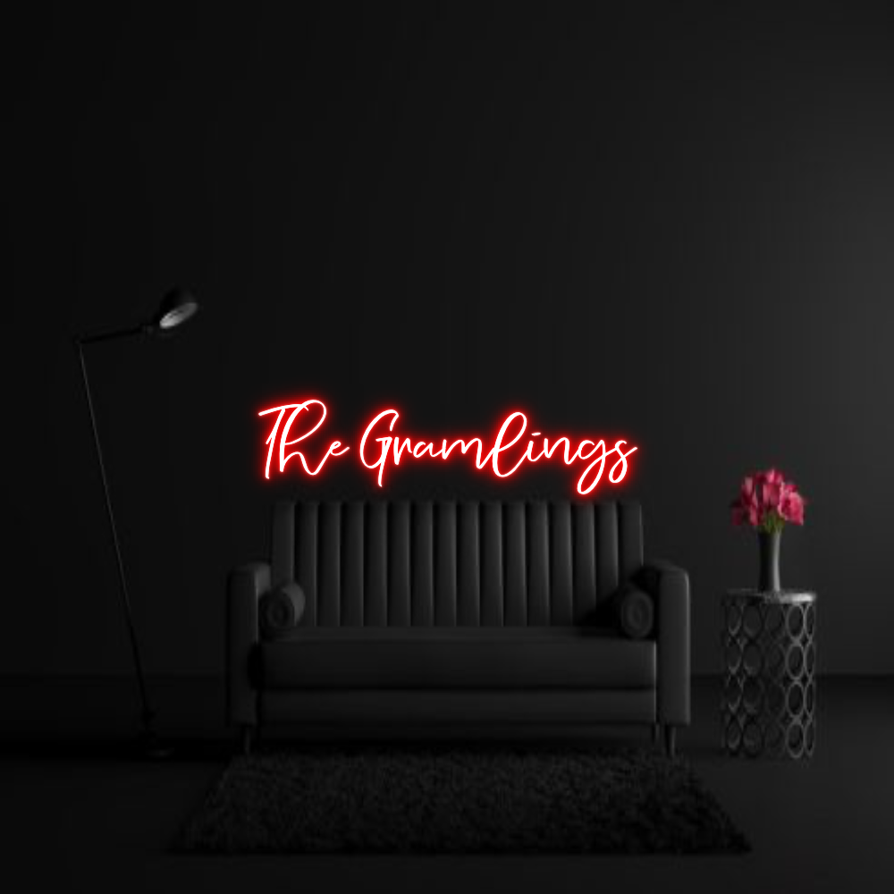 CREATE YOUR OWN WEDDING NEON SIGN The Gramlings