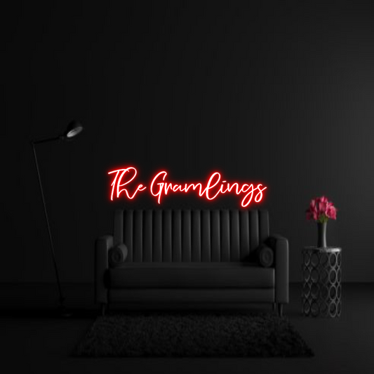 CREATE YOUR OWN WEDDING NEON SIGN The Gramlings