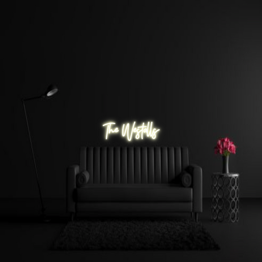 CREATE YOUR OWN WEDDING NEON SIGN The Westalls