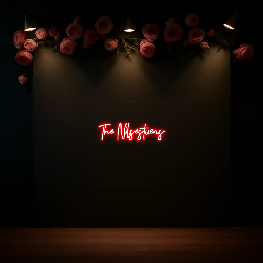 CREATE YOUR OWN WEDDING NEON SIGN The Nilsestuens