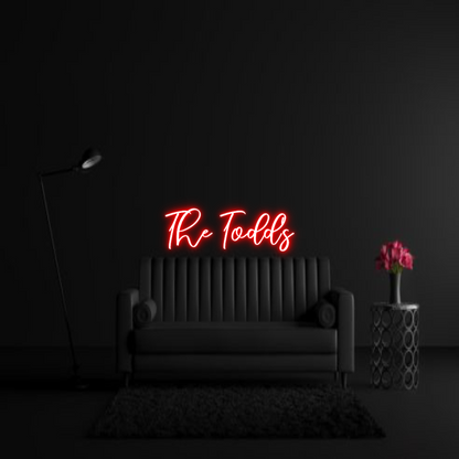 CREATE YOUR OWN WEDDING NEON SIGN The Todd’s