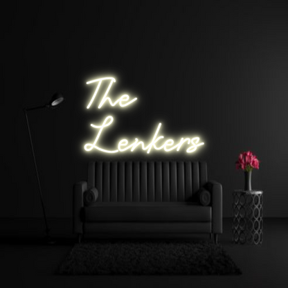 CREATE YOUR OWN WEDDING NEON SIGN The
Lenkers