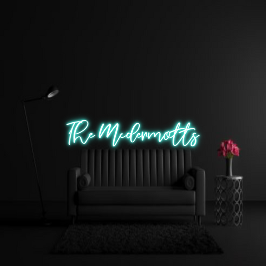 CREATE YOUR OWN WEDDING NEON SIGN The Mcdermotts