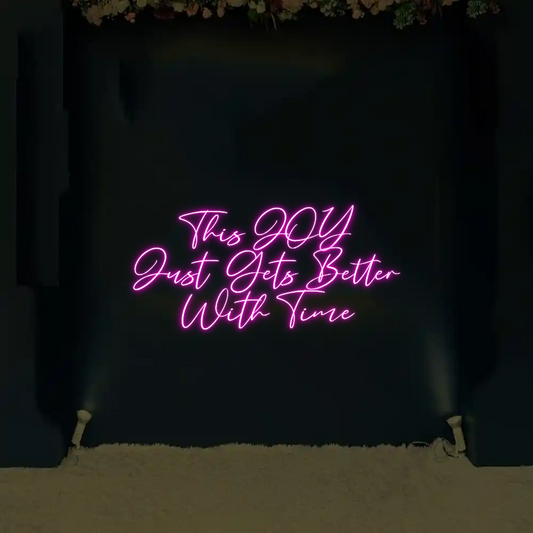 CREATE YOUR OWN WEDDING NEON SIGN This JOY
Jus...