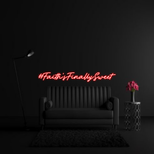 CREATE YOUR OWN WEDDING NEON SIGN #Faith’sFinal...