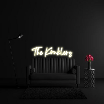 CREATE YOUR OWN WEDDING NEON SIGN The Konklers