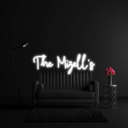 CREATE YOUR OWN WEDDING NEON SIGN The Mizell’s