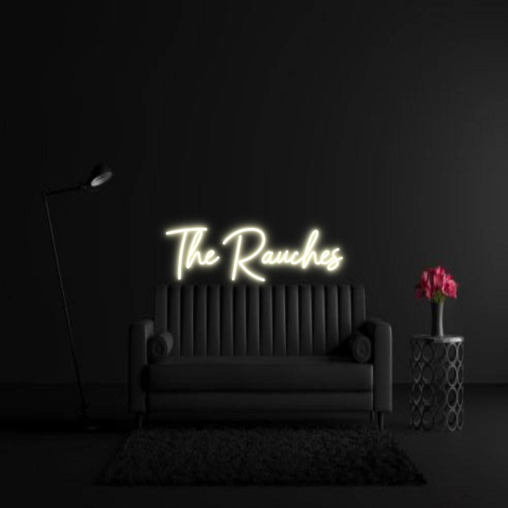 CREATE YOUR OWN WEDDING NEON SIGN The Rauches