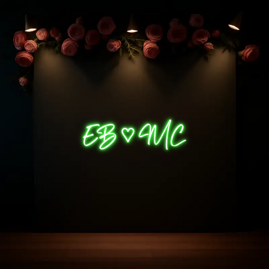 CREATE YOUR OWN WEDDING NEON SIGN EB ♡ MC