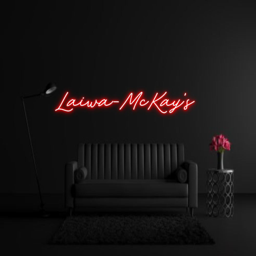 CREATE YOUR OWN WEDDING NEON SIGN Laiwa-McKay’s
