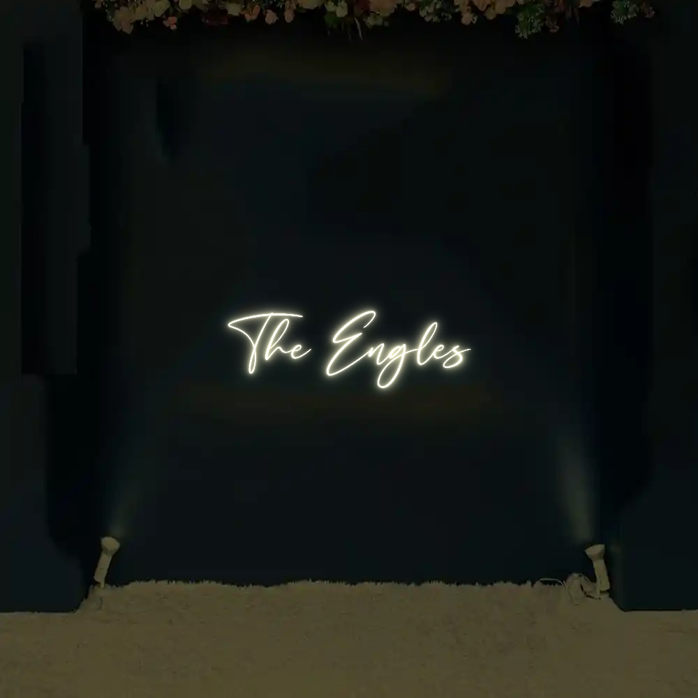 CREATE YOUR OWN WEDDING NEON SIGN The Engles