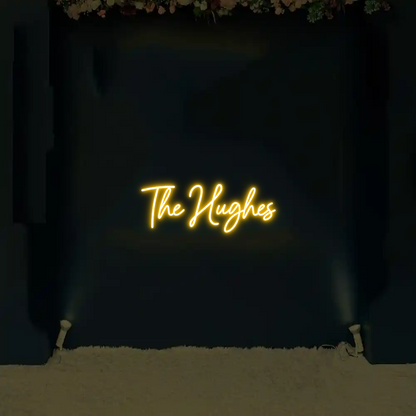 CREATE YOUR OWN WEDDING NEON SIGN The Hughes