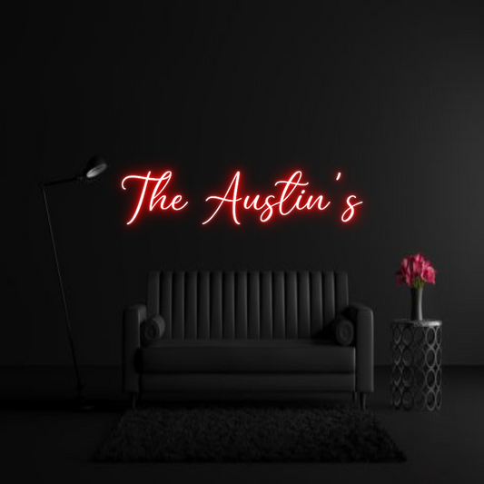 CREATE YOUR OWN WEDDING NEON SIGN The Austin's